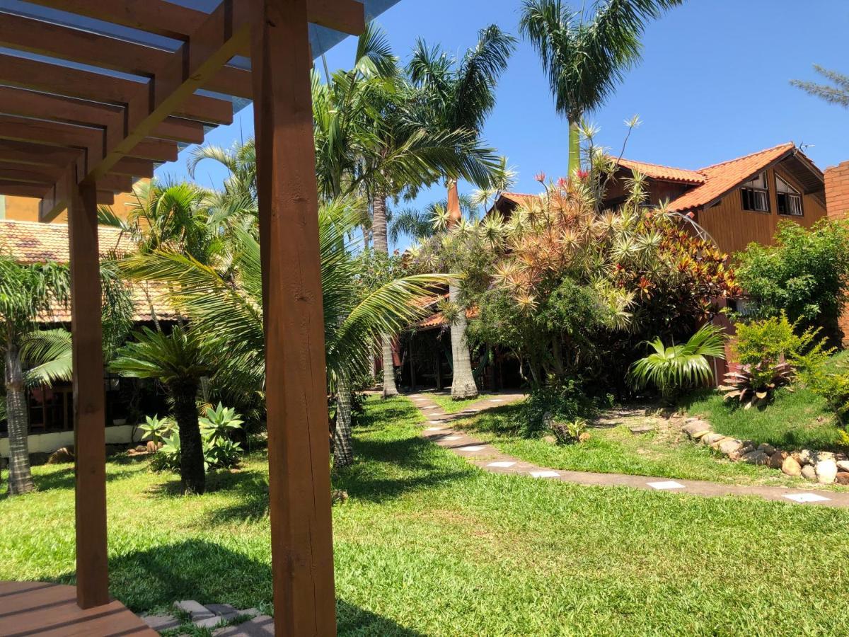Chales Solana Localizados 50 Metros Do Mar Garopaba Eksteriør bilde