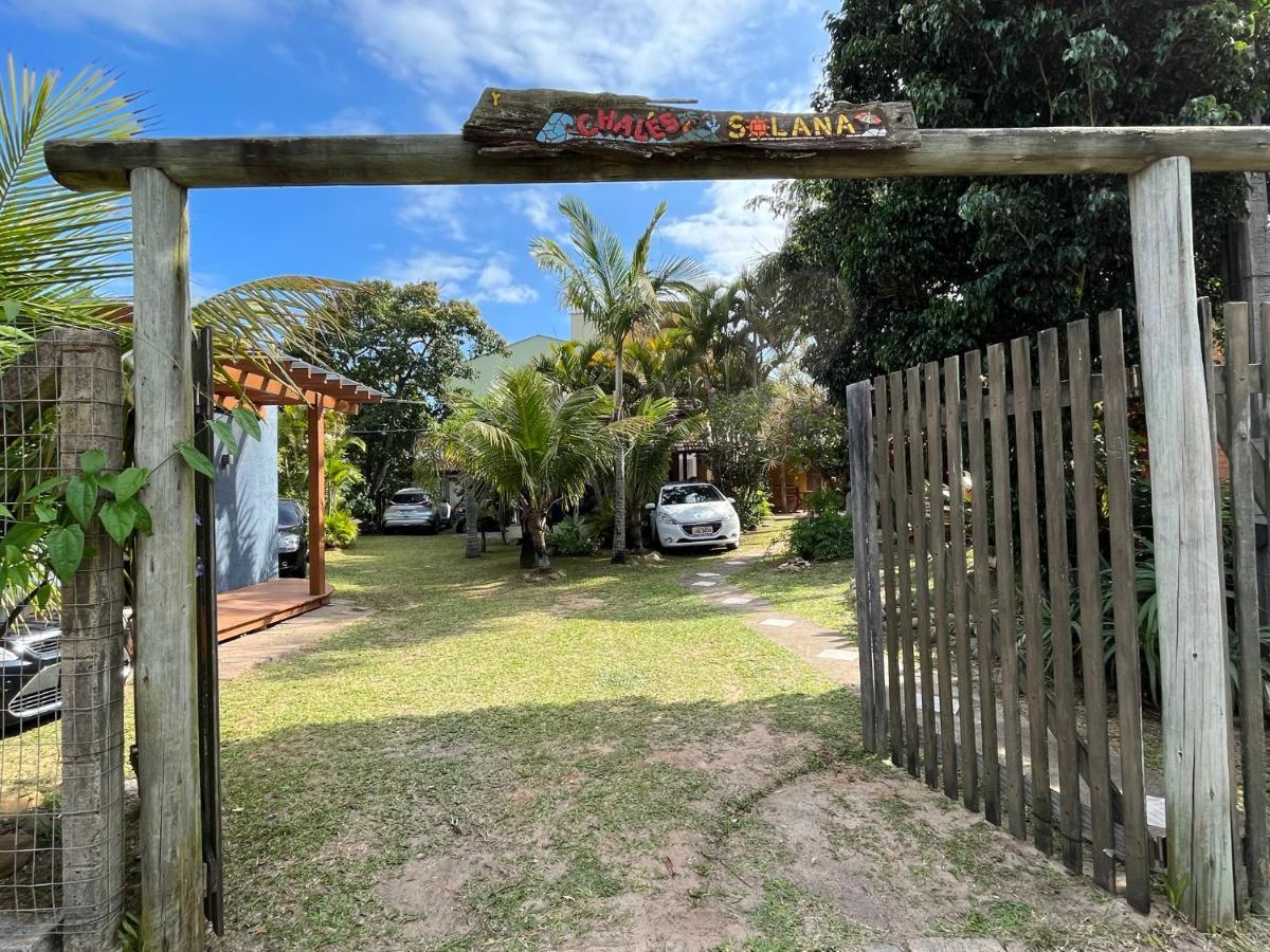 Chales Solana Localizados 50 Metros Do Mar Garopaba Eksteriør bilde